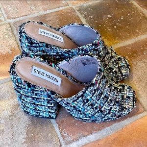 Steve Madden Vina Black/Multi Women's 7.5